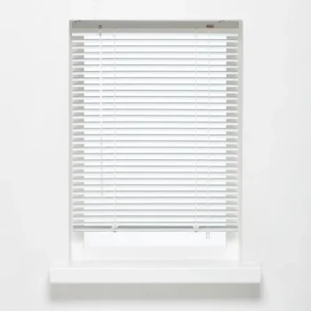 Clearance Kwantum Aluminium Jaloezie Jade Wit 25mm 180x175 Cm
