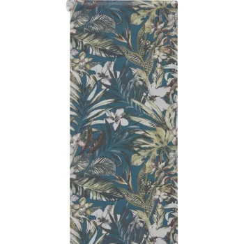 Hot Kwantum Behang Maartje Blauw