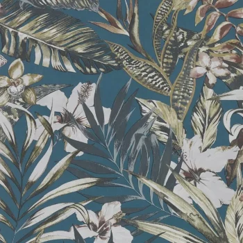 Hot Kwantum Behang Maartje Blauw