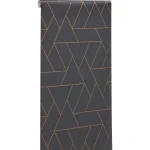 Sale Kwantum Behang Ties Antraciet