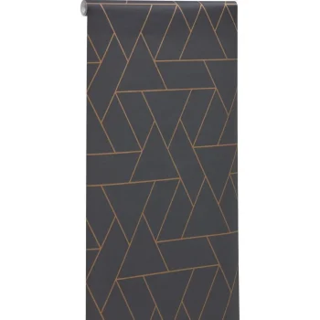 Sale Kwantum Behang Ties Antraciet