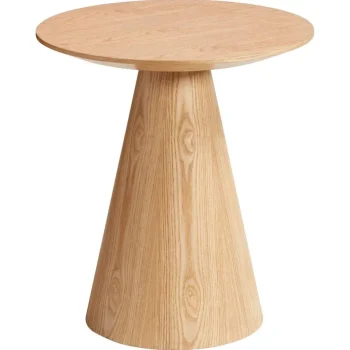 Clearance Kwantum Bijzettafel Cone 45cm Naturel