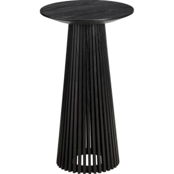 Discount Kwantum Bijzettafel Latera Zwart ø 35x60 Cm