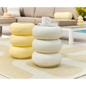 New Kwantum Bijzettafel Ribera Geel