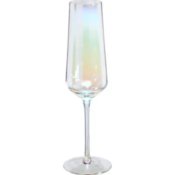 Online Kwantum Champagneglas Ribbel Holo 300ml