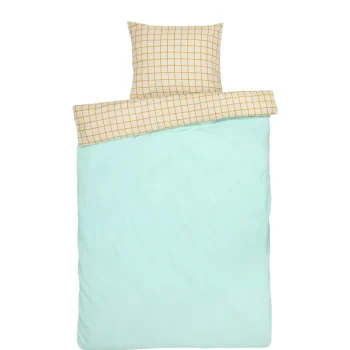 Hot Kwantum Dekbedovertrek Andy Mint 240x240 Cm 240X240CM