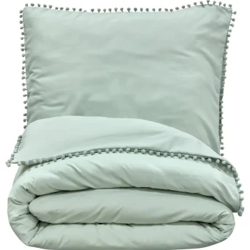 Discount Kwantum Dekbedovertrek Daisy Groen - 200x220 Cm 200X220CM