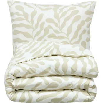 Discount Kwantum Dekbedovertrek Flanel Linde Beige 240x220 Cm 240X220CM