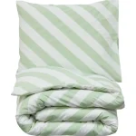 Outlet Kwantum Dekbedovertrek Riley - Groen 140x220 Cm 140X220CM
