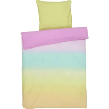 Outlet Kwantum Dekbedovertrek Sacha - Geel 240x220 Cm