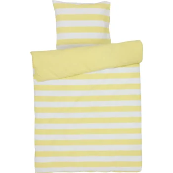 Outlet Kwantum Dekbedovertrek Solis - Geel 140x220 Cm 140X220CM