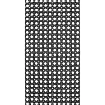 Online Kwantum Deurmat Rubber Zwart 50x100 Cm 050X100CM