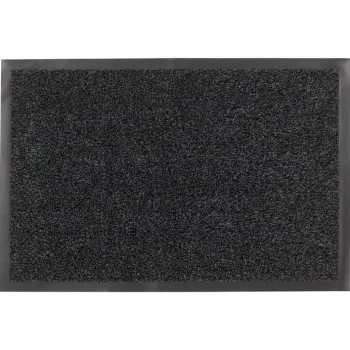 Outlet Kwantum Deurmat Seco Antraciet 50x75 Cm 050x075CM