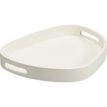 Outlet Kwantum Dienblad Organic Hout Off-White Offwhite