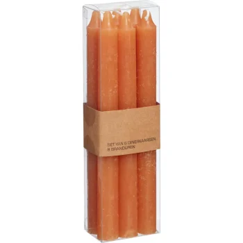 Discount Kwantum Dinerkaars Oranje 6 Stuks Zalm