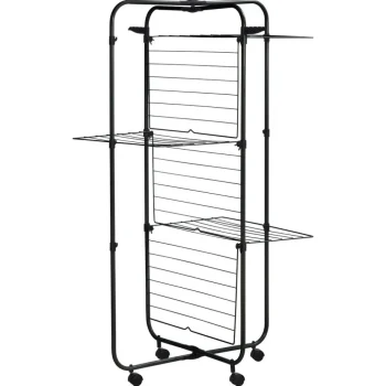 Sale Kwantum Droogtoren 3 Laags Zwart