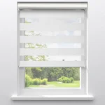 Best Kwantum Duo Rolgordijn Dean Wit