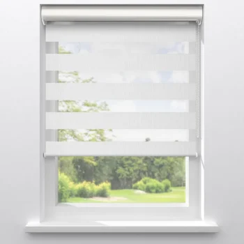 Best Kwantum Duo Rolgordijn Dean Wit