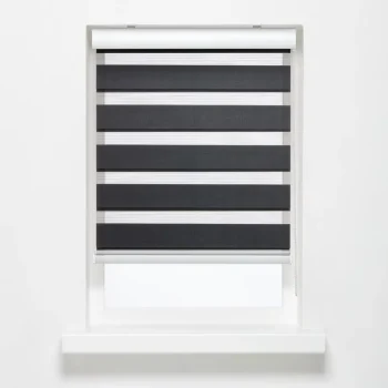 Sale Kwantum Duo Rolgordijn Eva Antraciet 100x175 Cm 100X175CM