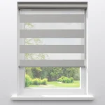 Outlet Kwantum Duo Rolgordijn Hidde LichtGrijs