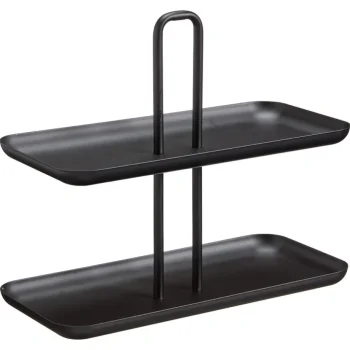 Discount Kwantum Etagère Recht Zwart