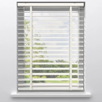 Fashion Kwantum Fenstr Aluminium Jaloezie Carlin 50mm Offwhite