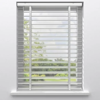 Outlet Kwantum Fenstr Aluminium Jaloezie Elvi Zilver 50mm