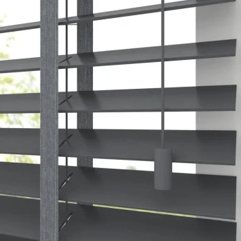 Sale Kwantum Fenstr Bamboe Jaloezie Wessel 50mm Antraciet