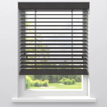 Clearance Kwantum Fenstr Bamboe Jaloezie Wietze Bruin 50mm Dr.Bruin