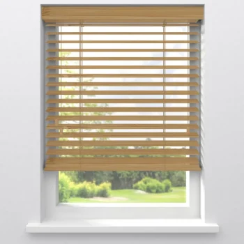 Online Kwantum Fenstr Bamboe Jaloezie Wietze Honing 50mm