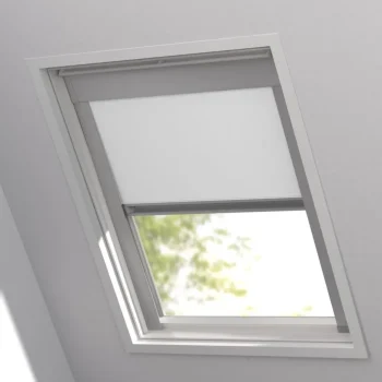 Sale Kwantum Fenstr Dakraam Rolgordijn Dave Verduisterend Wit