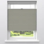 Best Kwantum Fenstr Dubbel Plissé 45mm Lotte Lichtdoorlatend Grijs