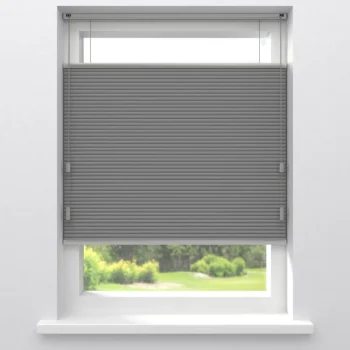 Discount Kwantum Fenstr Dubbel Plissé Aniek Verduisterend Grijs