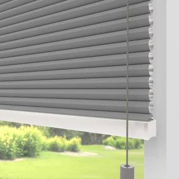 Discount Kwantum Fenstr Dubbel Plissé Aniek Verduisterend Grijs