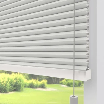 Fashion Kwantum Fenstr Dubbel Plissé Aniek Verduisterend Wit