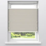 Hot Kwantum Fenstr Dubbel Plissé Elsa Verduisterend Zand