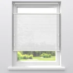 New Kwantum Fenstr Dubbel Plissé Jana Lichtdoorlatend Wit