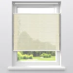Sale Kwantum Fenstr Dubbel Plisségordijn Maud Transparant Offwhite