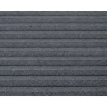 Best Kwantum Fenstr Dubbel Plisségordijn Mia Donkergrijs Lichtdoorlatend Dr.Grijs