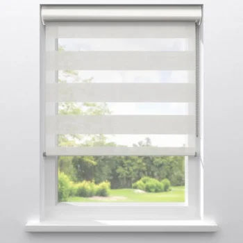 Discount Kwantum Fenstr Duo Rolgordijn Noan Wit