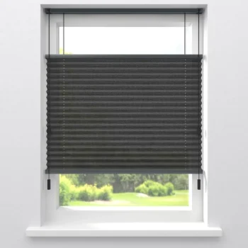 Outlet Kwantum Fenstr Plissé Lina Transparant Antraciet