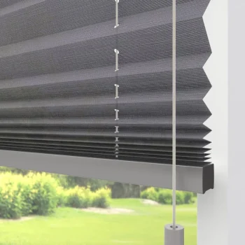 Sale Kwantum Fenstr Plissé Lina Transparant Grijs