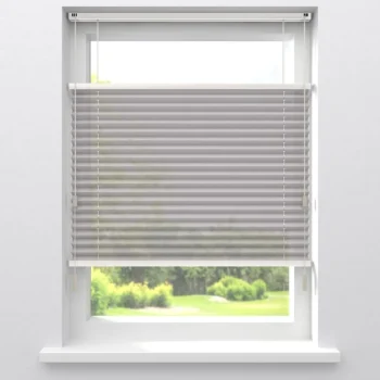 Online Kwantum Fenstr Plissé Lise Lichtdoorlatend Naturel