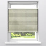 Clearance Kwantum Fenstr Plisségordijn Pip Lichtdoorlatend Beige