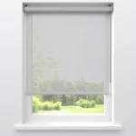 Online Kwantum Fenstr Rolgordijn Emma Grijs Transparant LichtGrijs