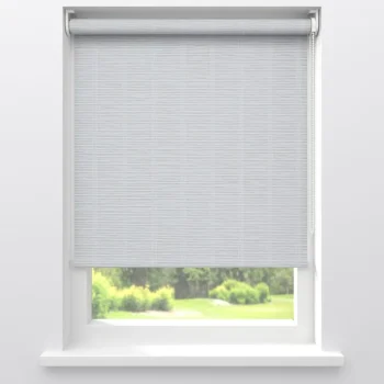 Fashion Kwantum Fenstr Rolgordijn Fem Transparant Wit