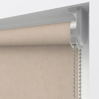 Discount Kwantum Fenstr Rolgordijn Gus Velours Deels Verduisterend Zand
