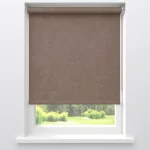 Sale Kwantum Fenstr Rolgordijn Gus Velours Deels Verduisterend Taupe