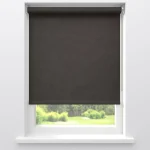 Fashion Kwantum Fenstr Rolgordijn Gus Velours Verduisterend Bruin