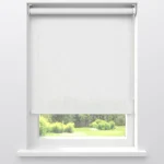 Online Kwantum Fenstr Rolgordijn Livia Transparant Wit
